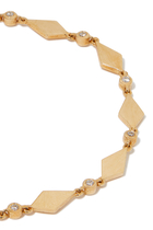 Mosaic Bracelet, 18k Yellow Gold & Diamonds